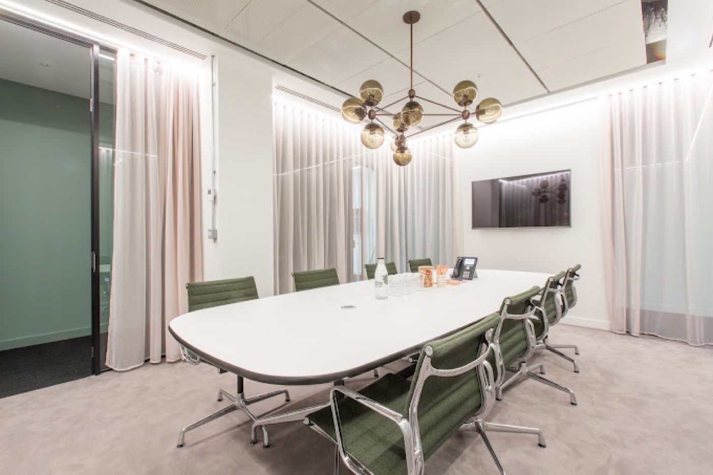 STF Marketing meeting room at 2 Stephen Street, London